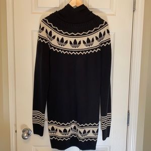 Adidas winter dress with hood. Size small